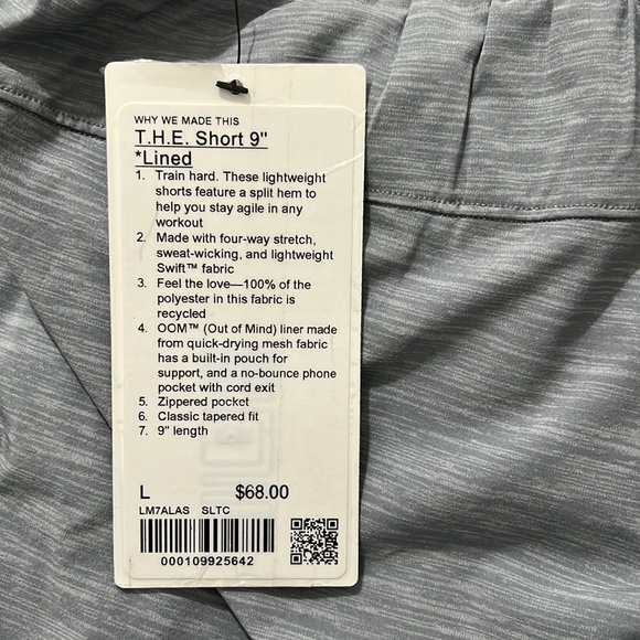 Lululemon T.H.E Short 9” Lined - Picture 5 of 5